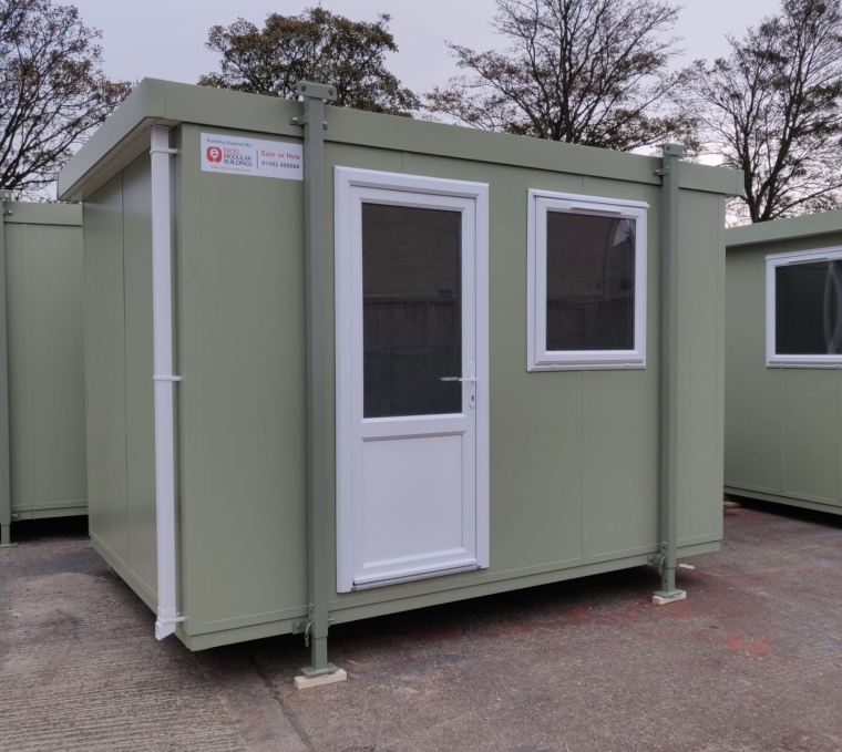 New 12′ X 8′ Jackleg Cabin - Excel Modular Buildings