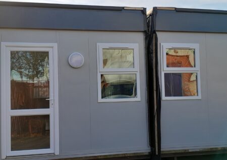 Open Plan 2 Bay Refurbished Modular Building